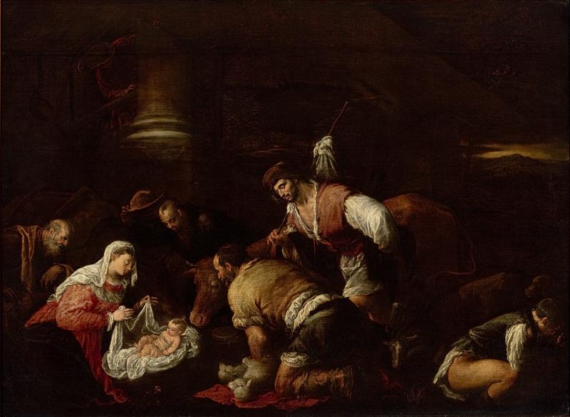 unknow artist Adoration of the Shepherds